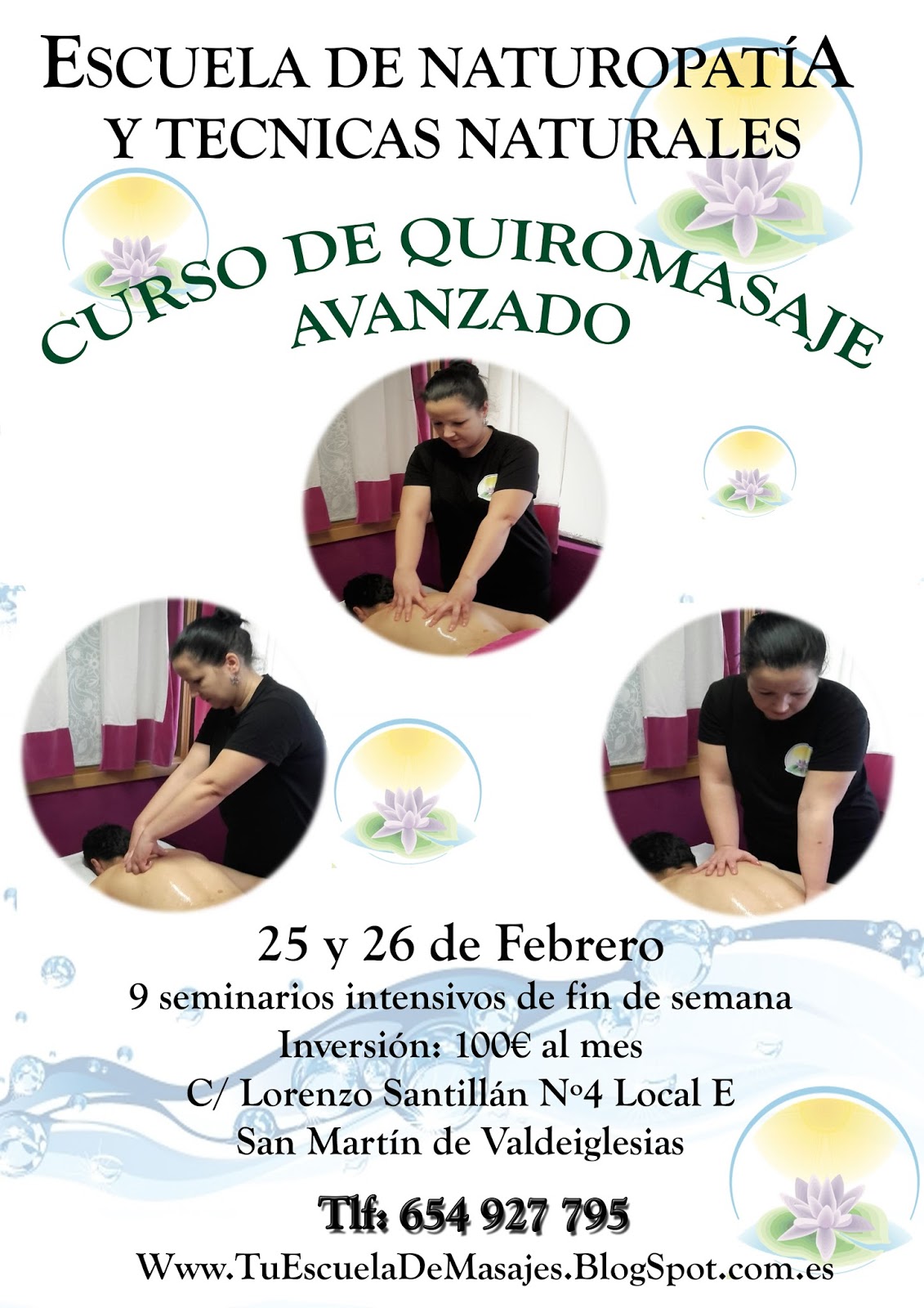 Escuela de Naturopatía y Técnicas Naturales CURSOS.