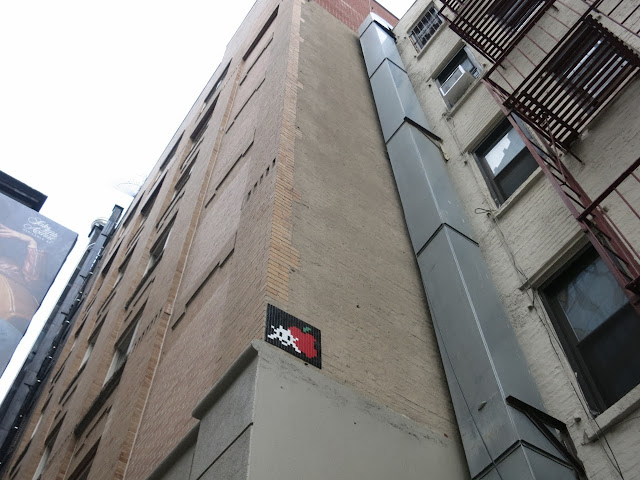 Invader Invades New York City - 2013 Edition - Collaboration With COST and ENX plus solo pieces. 12