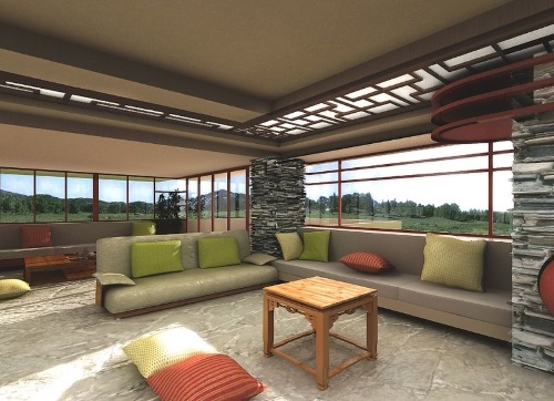 casa Kaufmann-Fallingwater-casa sulla cascata-Wright