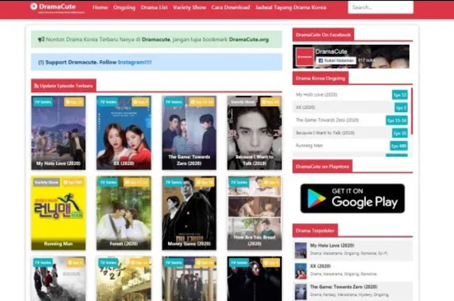 situs drama korea terbaik kwalitas HD