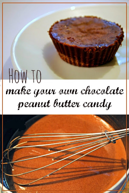 How to make healthy chocolate peanut butter candy cups in your own kitchen.