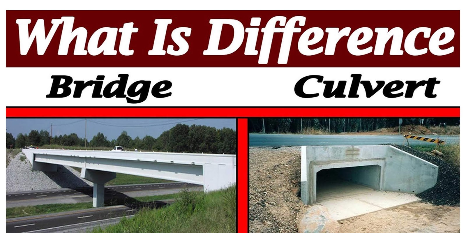 What Is Difference Between Bridge And Culvert? Engineering Discoveries