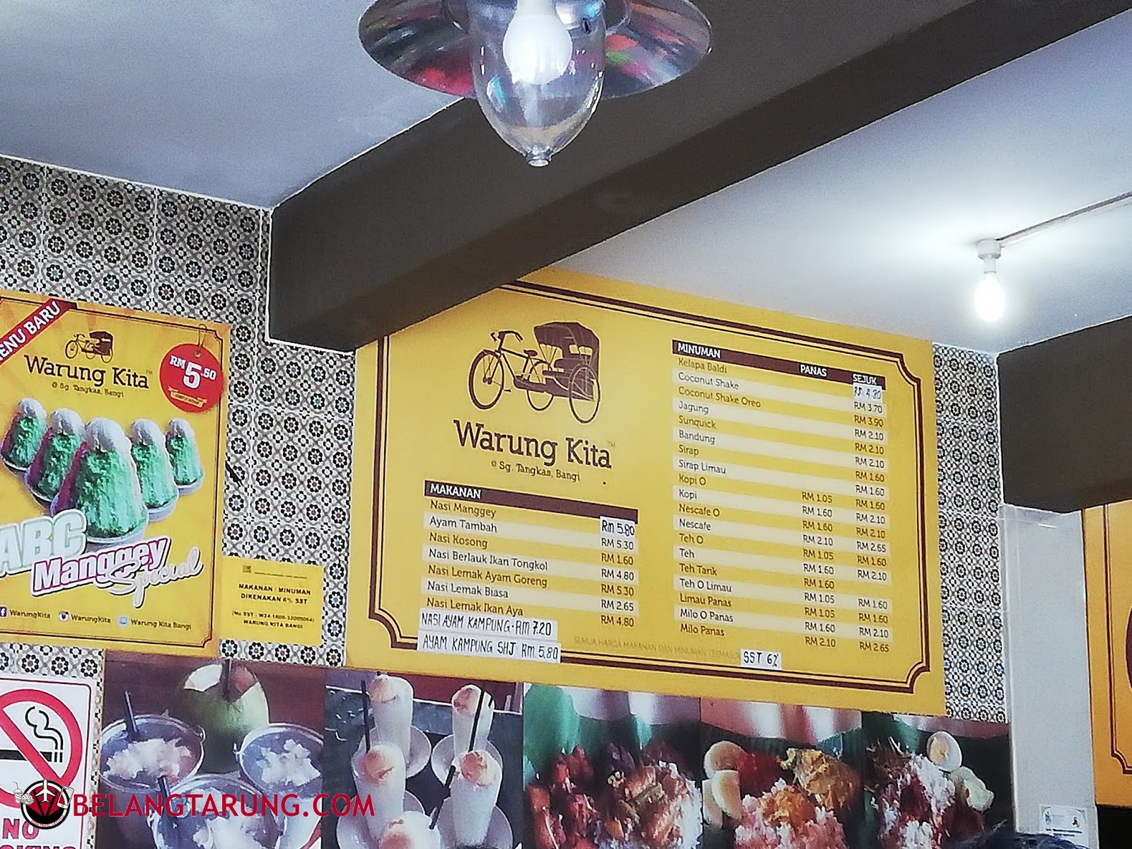 Review Nasi Manggey Nasi Ayam Goreng Cincang Warung Kita
