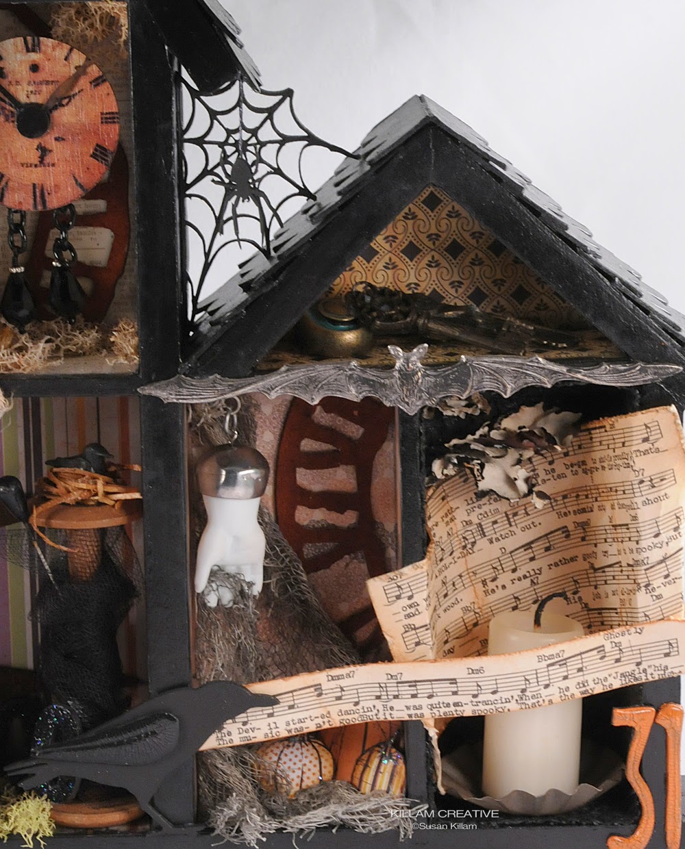 Killam Creative Halloween Shadow Box