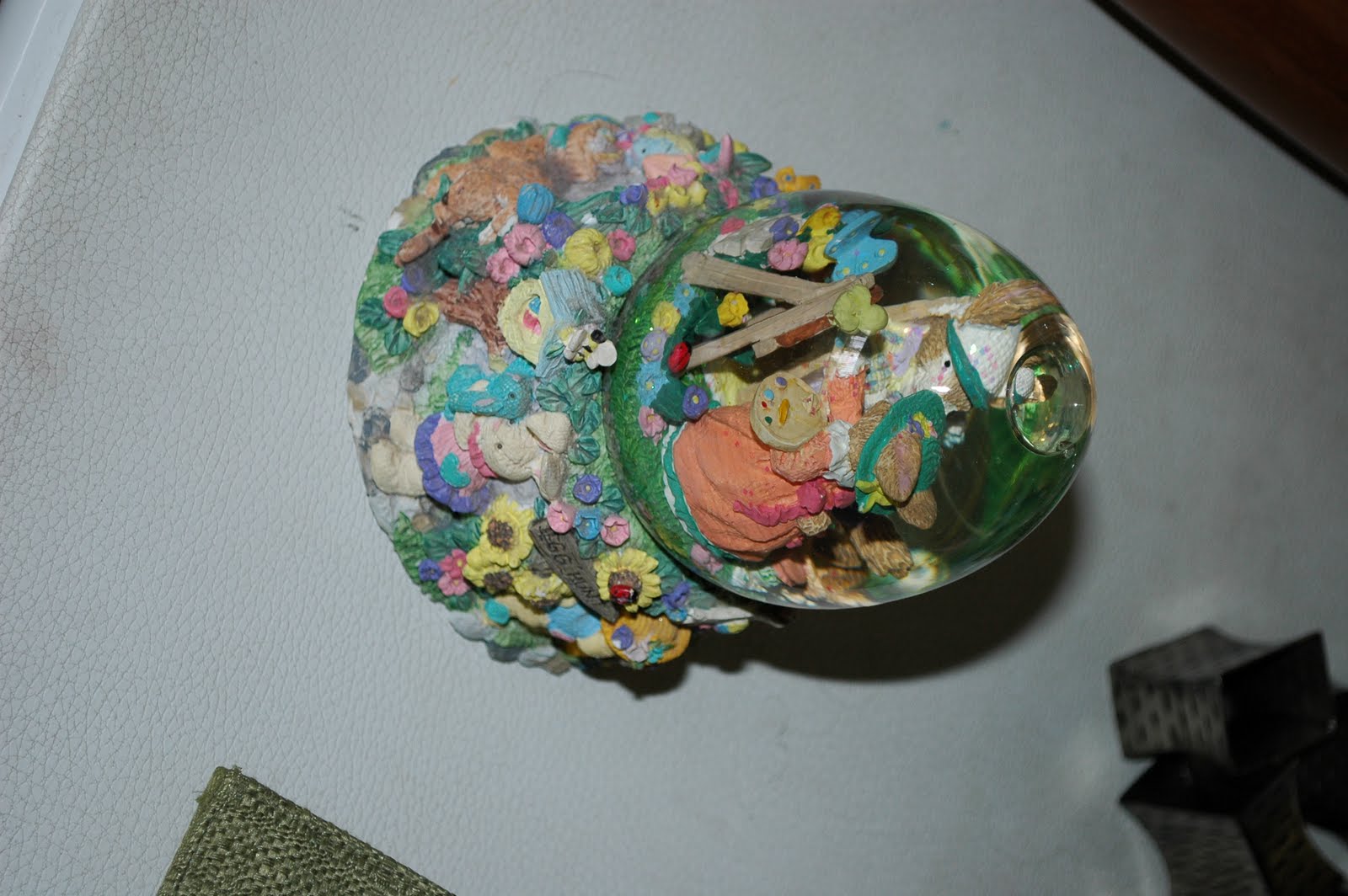 Our EMoving Sale Easter Snow Globe 3