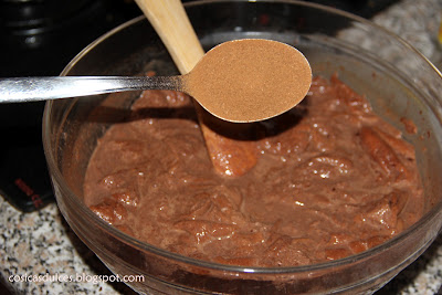  Pudin de chocolate y canela y una agradable visita 