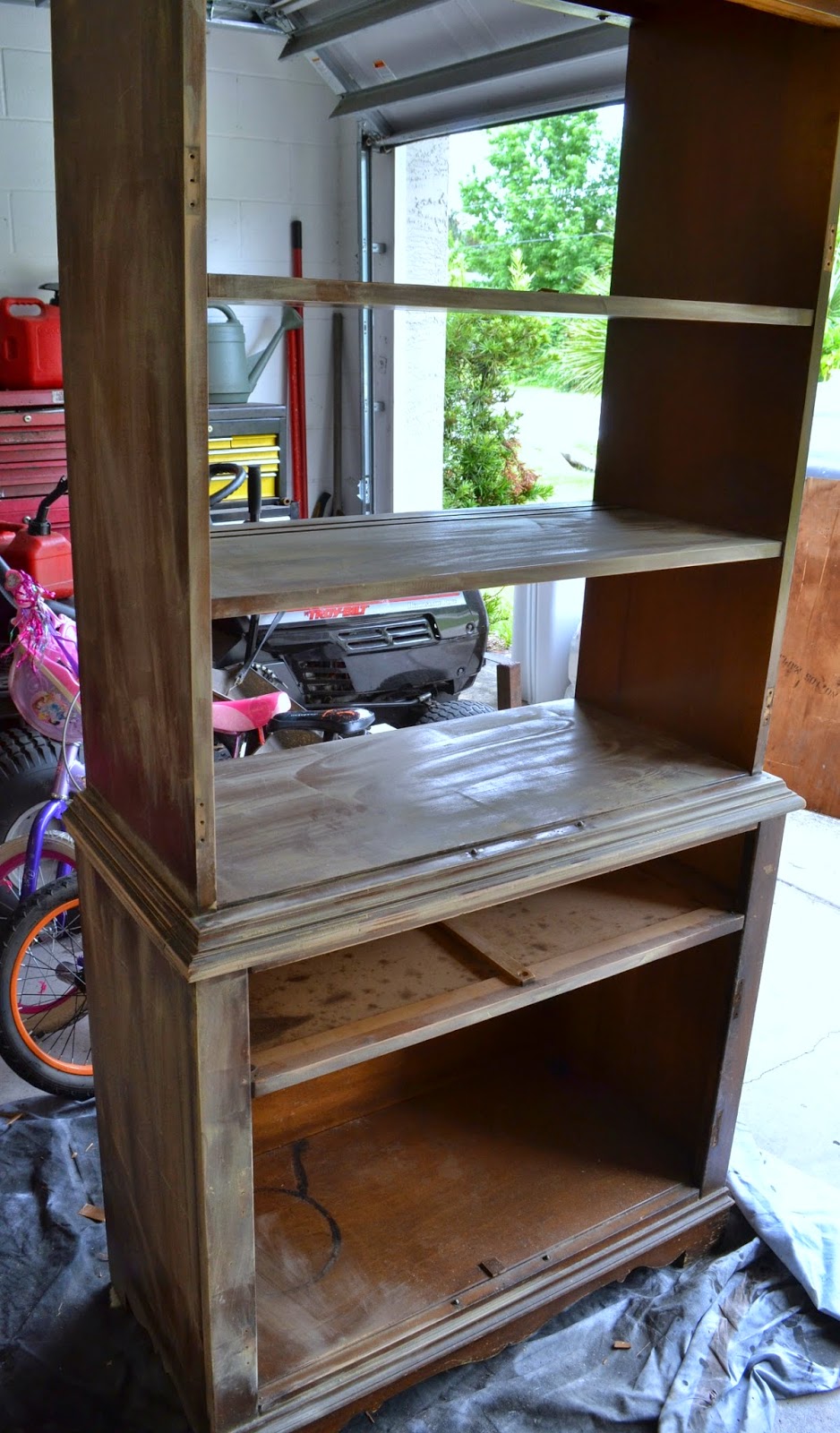 It's A Mom's World Kitchen Hutch Makeover Reveal