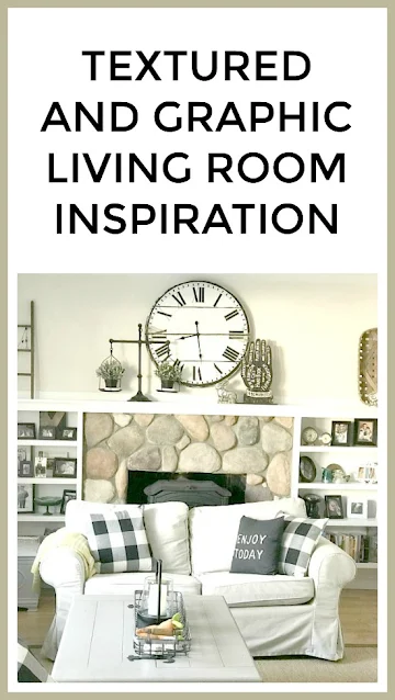 textured and graphic living room inspiration pinterest pin