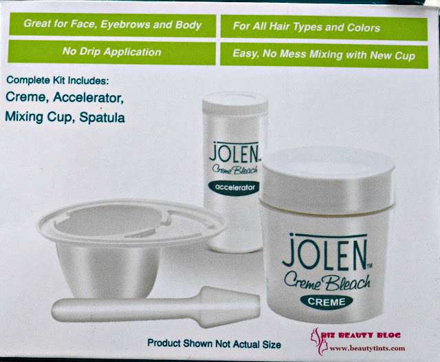 Sriz Beauty Blog Jolen Creme Bleach Review