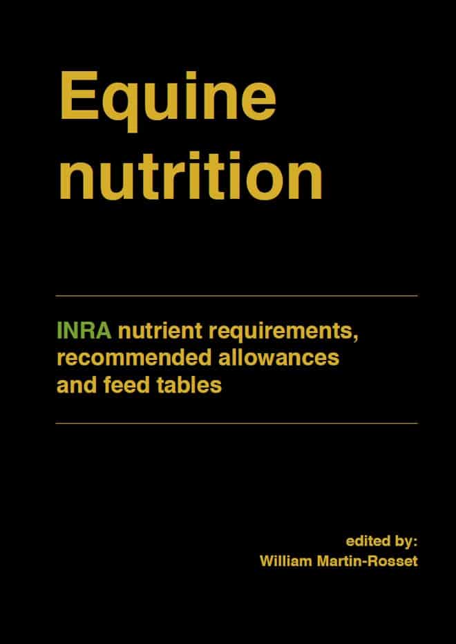 Equine Nutrition Book Nutrient Requirements, Allowances