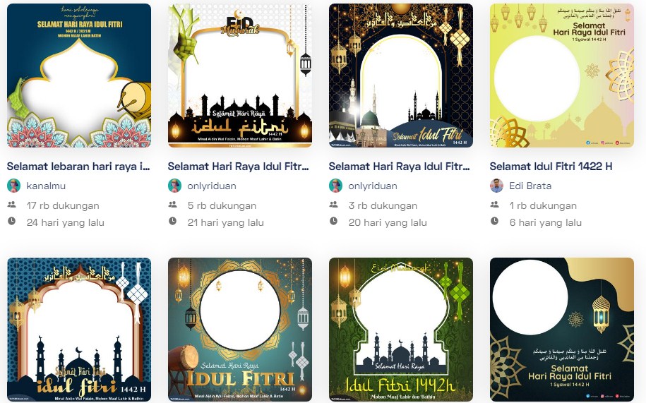 Link twibbon idul fitri 2021