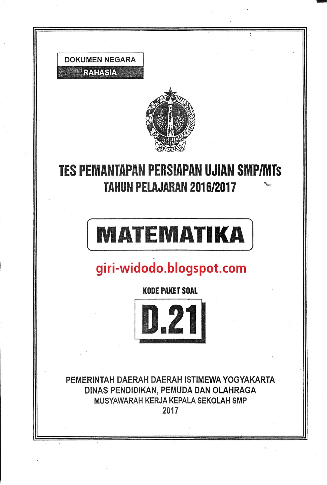 Pembahasan Soal Un Ipa Smp 2017 Ilmusosial Id