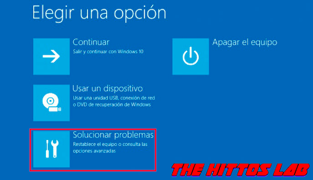 Opciones instalación Windows 10
