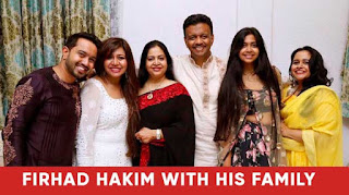 Firhad hakim with his family images