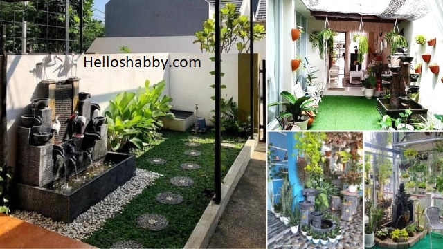 Inspirasi Desain Air Mancur Taman Batu Alam untuk Rumah Type 36
