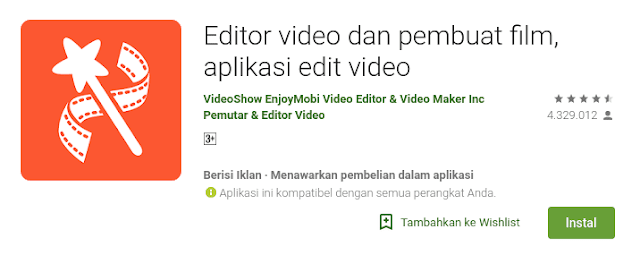 Editor video dan pembuat film, aplikasi edit video plikasi video editor dan video maker yang nomor satu di berbagai negara banyak sekali fitur yang di unggalkan