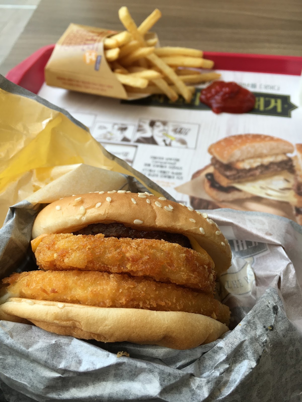 Lotteria Burger Seoul, South Korea Travel is my favorite Sport