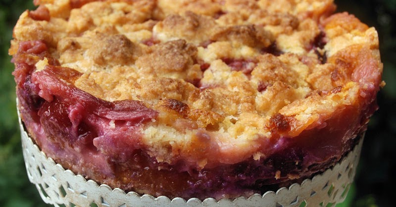 Kessy&amp;#39;s Pink Sugar: Pflaumenkuchen mit Marzipancreme und braunem Zucker ...