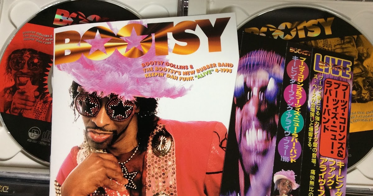 BOOTSY, Shake that floppy disk Bootsy Collins And Bootsy’s New Rubber