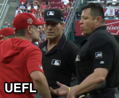Close Call Sports & Umpire Ejection Fantasy League: MLB Ejections 125-126 - Carlos  Torres (2-3; CIN)