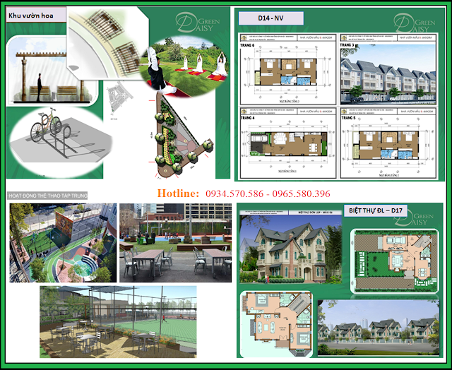 Nhà đất, bất động sản: bán gấp căn biệt thự green daisy - 3.5 tỷ 2