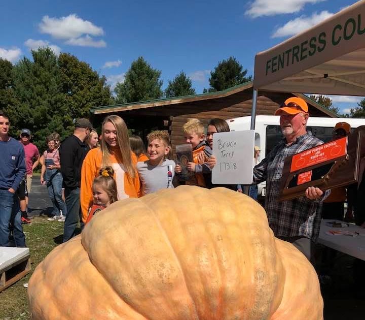 Allardt Great Pumpkin Festival and Weighoff 2020 weighoff winners