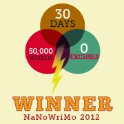 NaNoWriMo winning icon