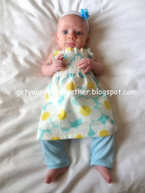 Baby dress and leggings