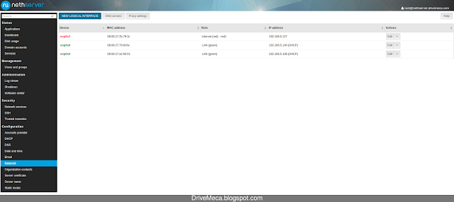 DriveMeca instalando NethServer paso a paso