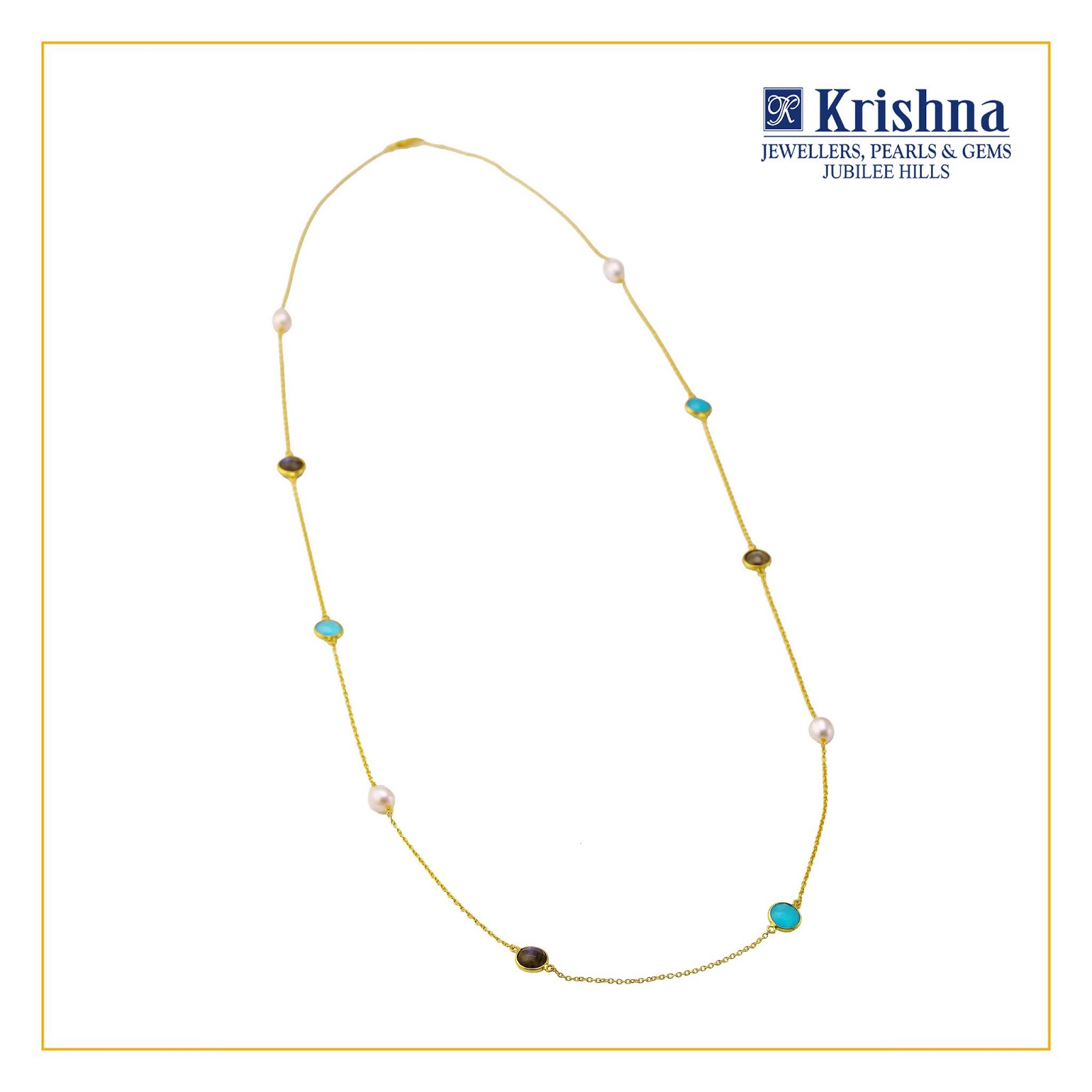 krishna jewellers: Hyderabad Pearl String at Krishnapearls