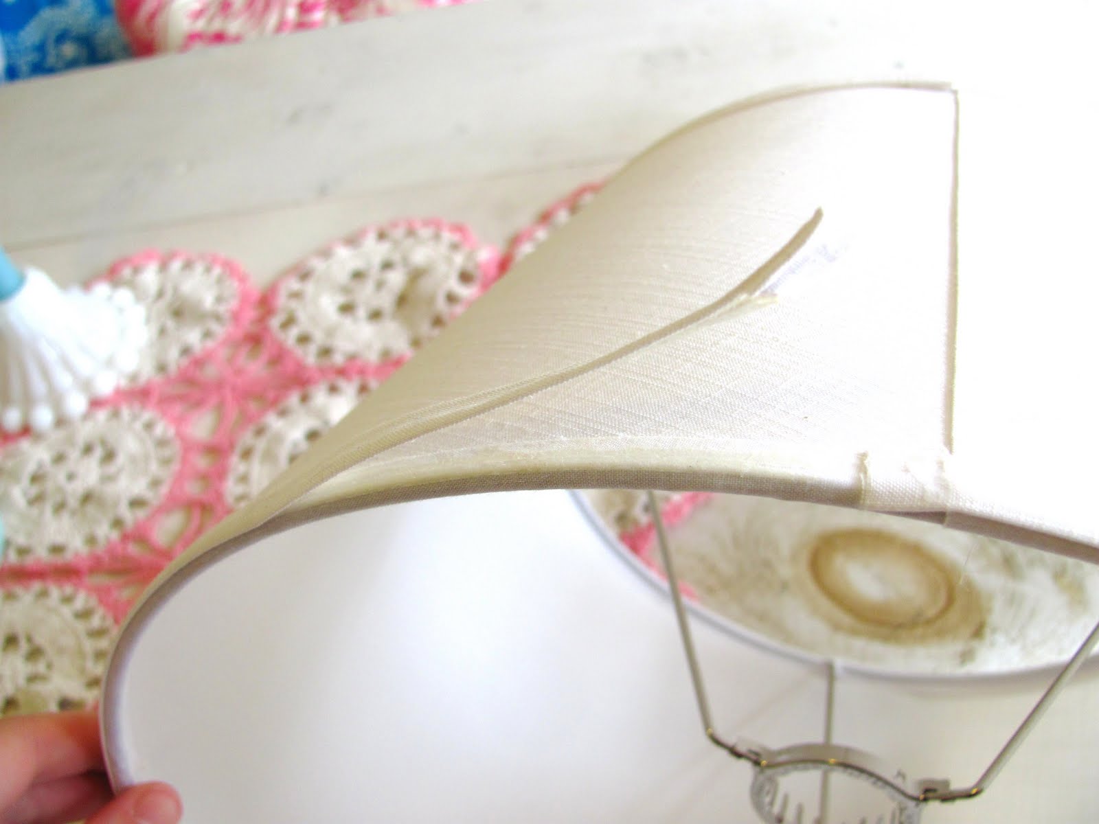 Silver Lining Decor Lampshade HowTo