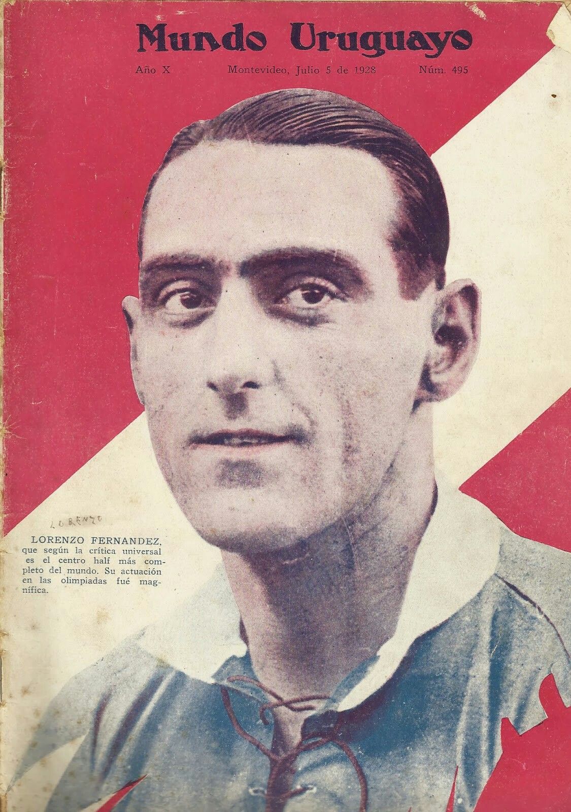 Enciclopedia de Futbolistas Lorenzo Fernández