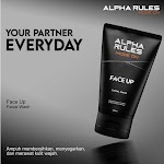 Alpha Rules Face Up Facial Wash APR001 100mlBlack