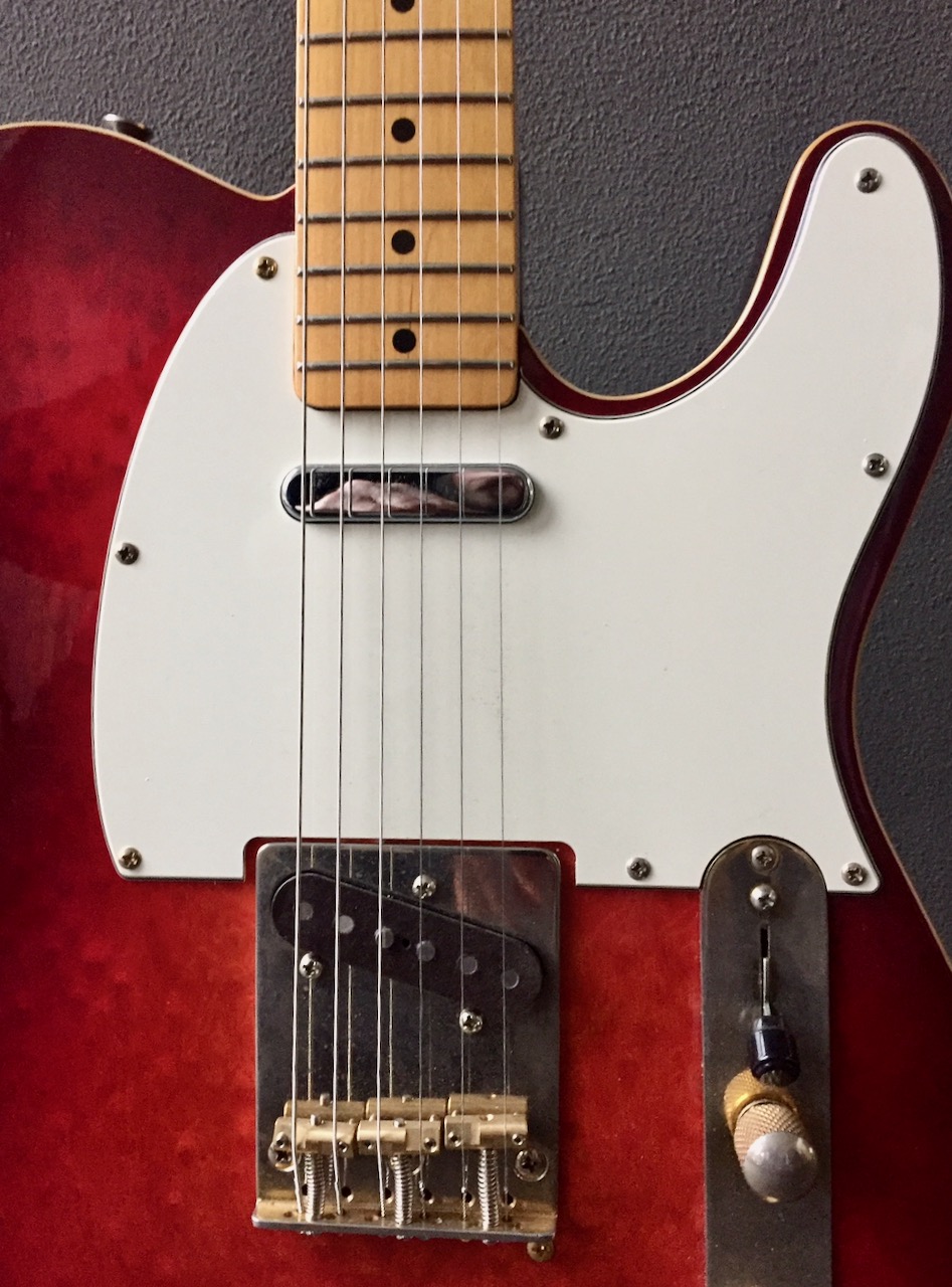 Noud's Guitar Collection Fenix Stratocaster Lipstick pickups / Fenix