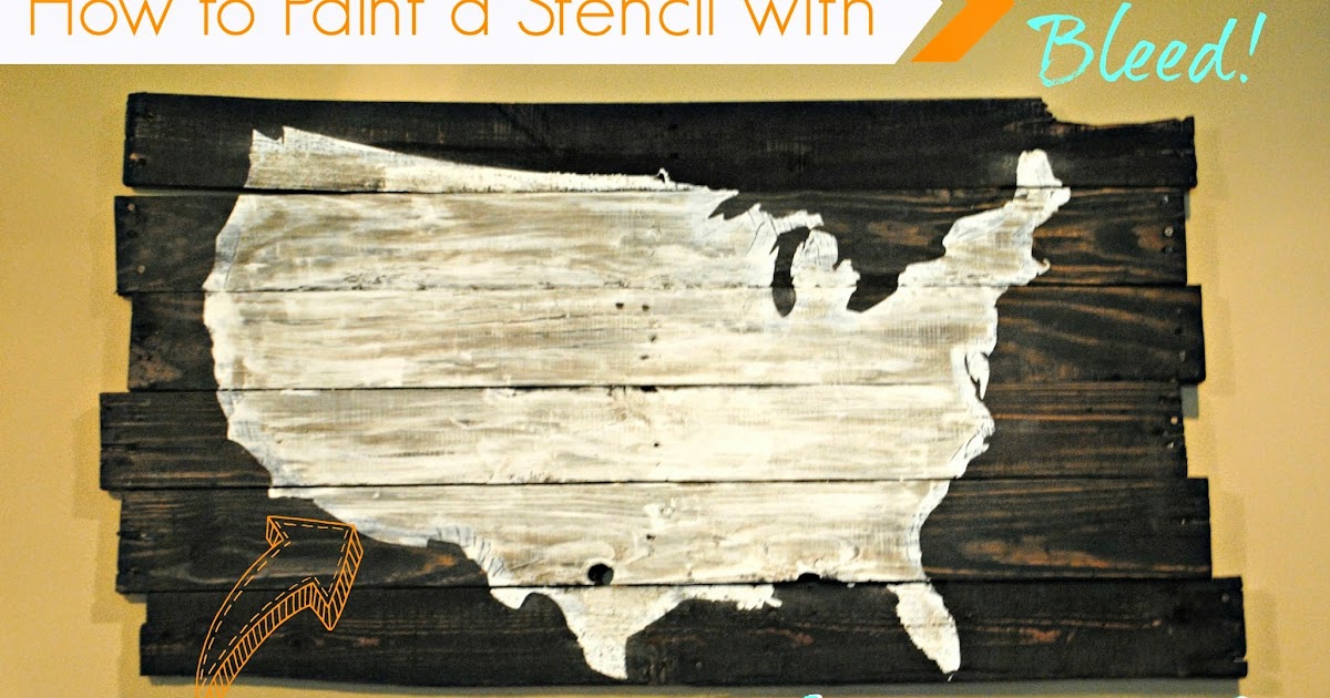 How to Paint a Stencil Without Bleeding Silhouette School