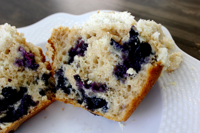 Jumbo Blueberry Streusel Muffins Fresh from the...