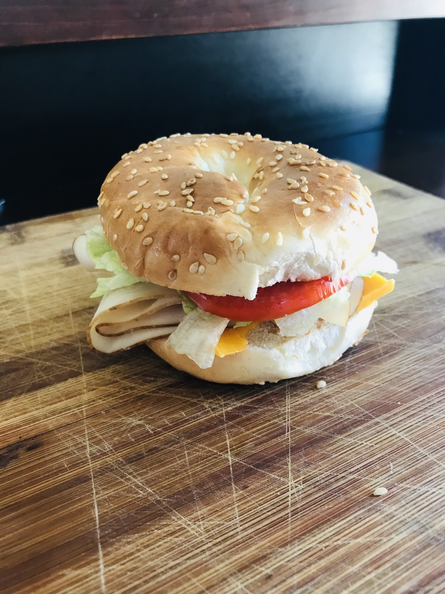 Healthy Lunchtime Bagel Recipe