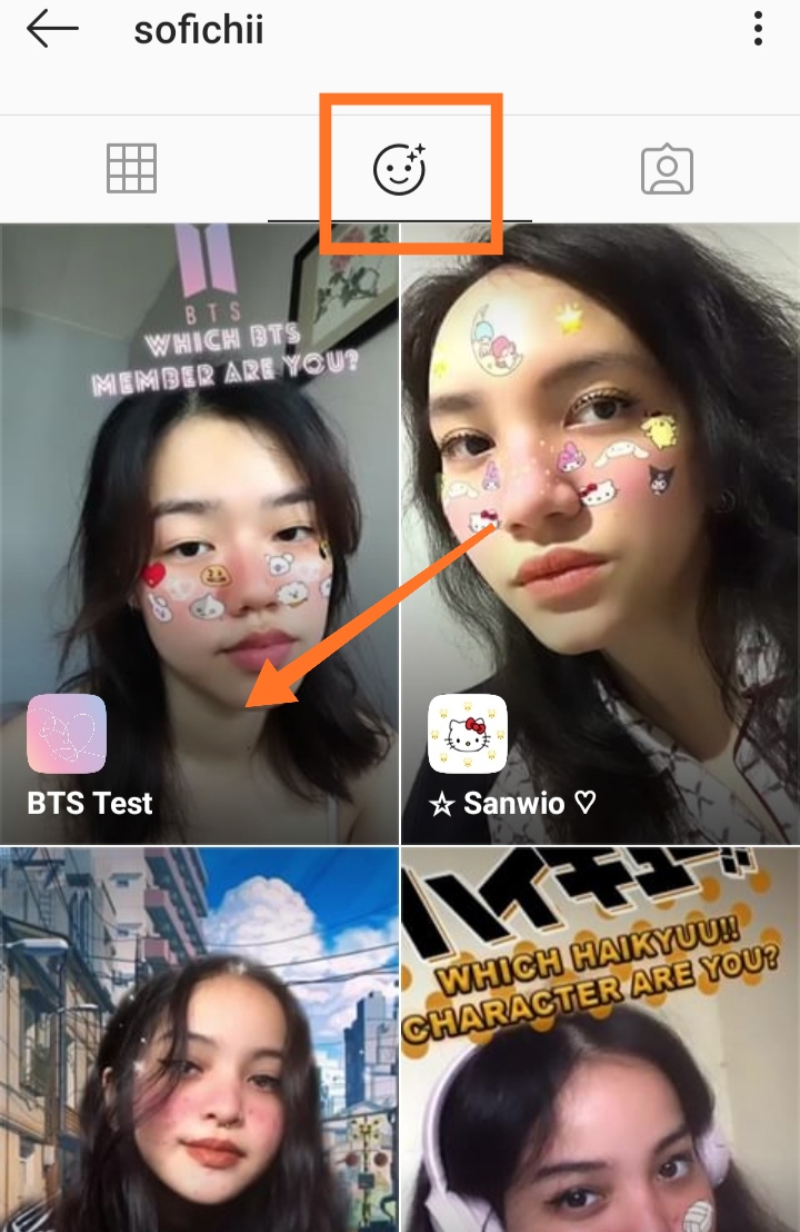 Which bts member are you filter Instagram | This is an explanation of ...