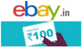 eBay Flat Rs.100 Discount on Purchase of Rs.300 or more [New Users]