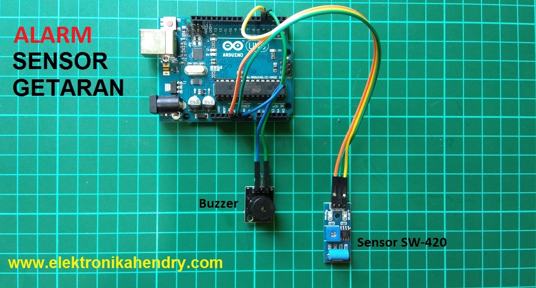 Arduino Part 25. Sensor Getar - Shock Vibration sensor Module ...