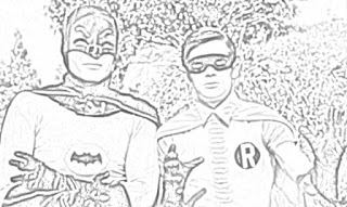 Batman TV series coloring pages coloring.filminspector.com