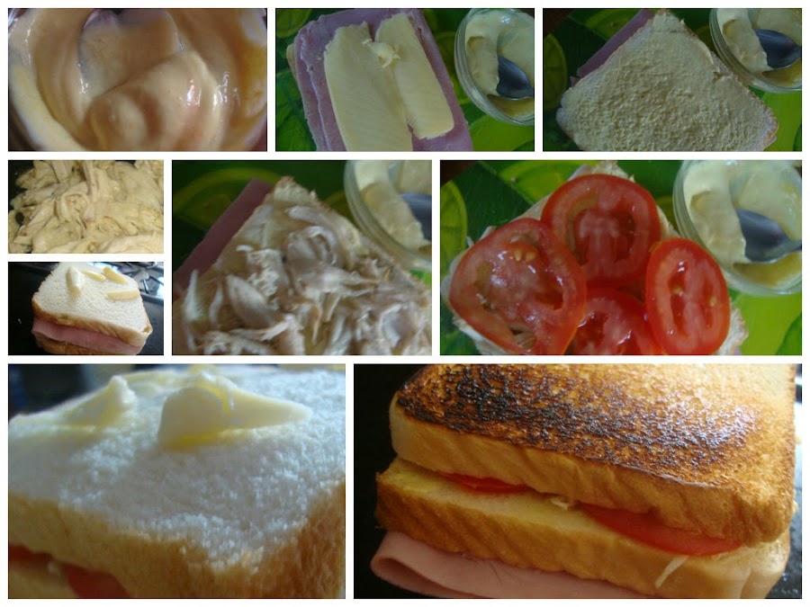 Club Sándwich proceso 