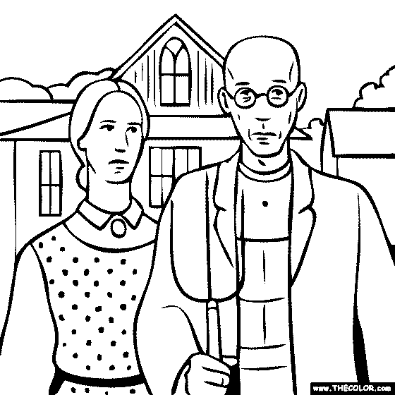 Famous Artists Coloring Pages ~ Coloring Pages