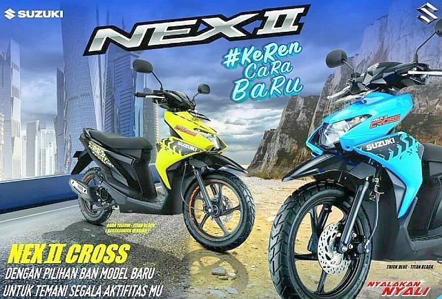 Suzuki Nex Cross, Penantang X-Ride dan Beat Streat.