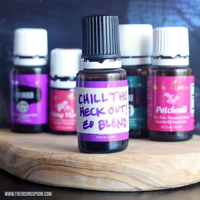 Chill The Heck Out Calming Essential Oil Blend {RollOn or Diffuser} The Rising Spoon