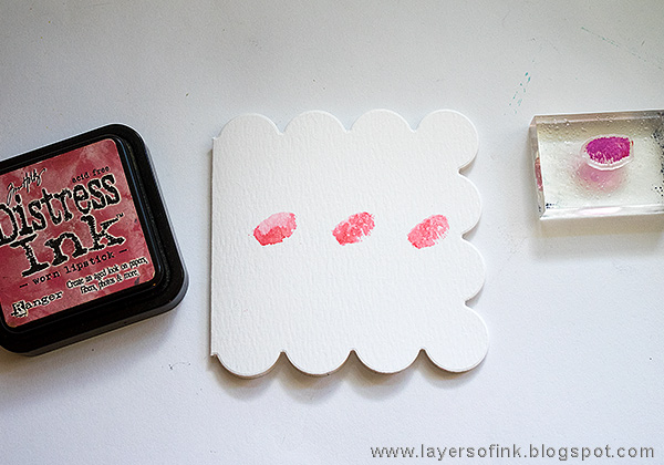 Layers of ink - Flamingo Watercolor Card Tutorial by Anna-Karin