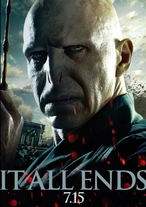 Voldemort en el nuevo póster de Harry Potter y las reliquias de la muerte