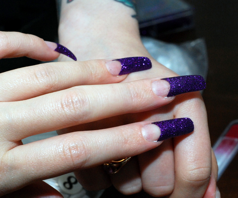Bones And Lilies How to do UVgel Nails with Tips