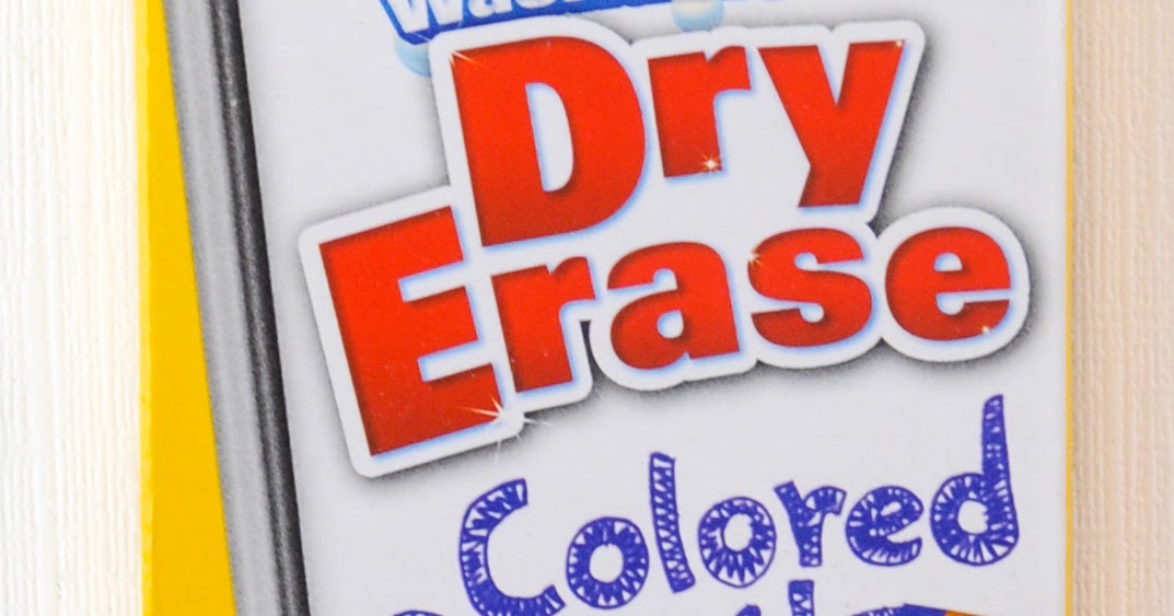 8 Count Crayola Washable Dry Erase Colored Pencils What's Inside the