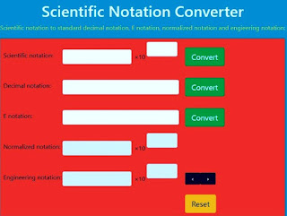 Scientific Notation Converter Project